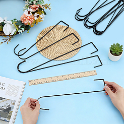 32Pcs 2 Styles Carbon Steel Hooks for Wreath&nbsp;AJEW-WA0003-98