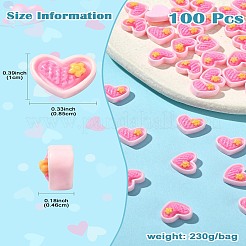 Resin Nail Cabochons&nbsp;AJEW-CJC0009