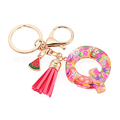 Fruit Series Letter Resin Keychains&nbsp;KEYC-TAC0033-02Q