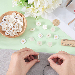 50Pcs Alloy Shank Buttons&nbsp;BUTT-FG0001-66B
