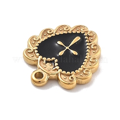 304 Stainless Steel Enamel Pendants&nbsp;STAS-M092-12G