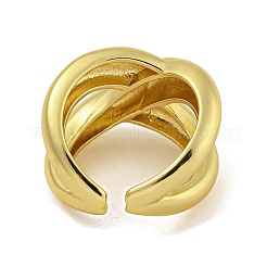 Brass Cuff Rings for Women&nbsp;RJEW-E294-03G-01