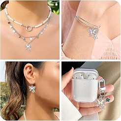 10Pcs 5 Colors Alloy Resin Pendants&nbsp;FIND-YW0009-78
