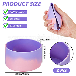 Silicone Cup Sleeve&nbsp;AJEW-WH0314-559A