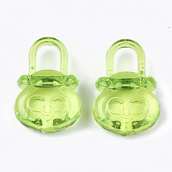 Transparent Acrylic Pendants&nbsp;TACR-S133-069