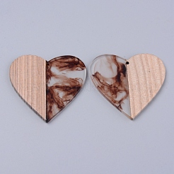 Resin & Wood Pendants&nbsp;RESI-R428-12A