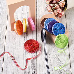 10Rolls 10 Colors Polyester Ribbon&nbsp;OCOR-TA0001-36A