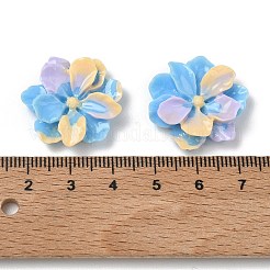 Opaque Resin Cabochons&nbsp;RE-F001-02