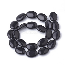 Natural Black Stone Beads Strands&nbsp;X-G-S292-26