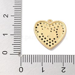 Rack Plating Brass Micro Pave Cubic Zirconia Pendants&nbsp;KK-L224-011G-02
