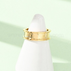 304 Stainless Steel Cuff Open Rings&nbsp;SA-CBACA70-01A-G