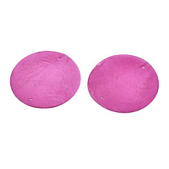 50Pcs Dyed Natural Shell Connector Charms&nbsp;SHEL-TA0001-18D
