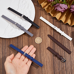 5 Bags 5 Colors PU Leather Watch Band&nbsp;FIND-FH0017-63A