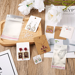 150Pcs 6 Style Paper Earring Display Cards&nbsp;CDIS-BT0001-01