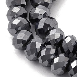 Synthetic Terahertz Stone Beads Strands&nbsp;G-H327-N03-01