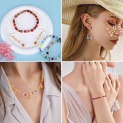 2 Bags Imitation Artificial Crystal Glass Beads&nbsp;GLAA-SZ0001-95C-01