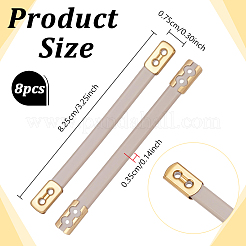 Rubber Bag Handles&nbsp;DIY-WH0750-389C