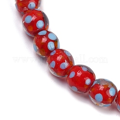 Handmade Lamword Beads Strands&nbsp;LAMP-P069-01A-04