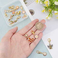 Alloy Enamel Pendants Decorations&nbsp;HJEW-AB00580