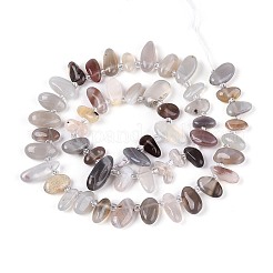 Natural Botswana Agate Beads Strands&nbsp;G-Z091-A30