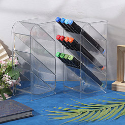 Transparent Acrylic Pen Holder&nbsp;AJEW-WH0481-469