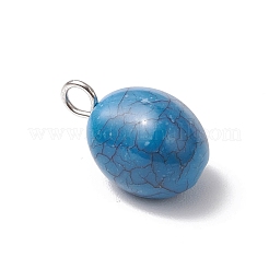 Crackle Opaque Acrylic Beads&nbsp;PALLOY-JF03800-02