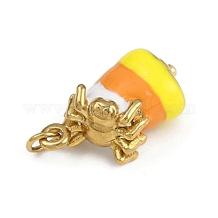 Halloween Theme 304 Stainless Steel Enamel Pendants&nbsp;STAS-L296-01G