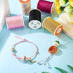 6Rolls 6 Colors Polyester Metallic Thread&nbsp;OCOR-TA0002-82B