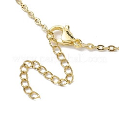 Crystal Stone Cage Pendant Necklaces&nbsp;NJEW-JN04760-04