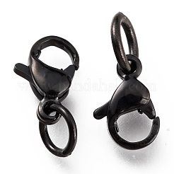304 Stainless Steel Lobster Claw Clasps Ion Plating(IP)&nbsp;STAS-G240-01A-EB