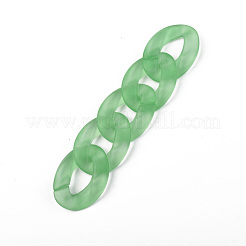 Transparent Acrylic Linking Rings&nbsp;LS-OACR-T024-01-K02
