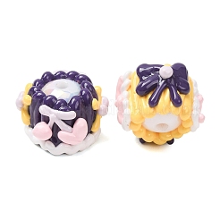 Opaque Acrylic Enamel Beads&nbsp;AC-CBA9912-01