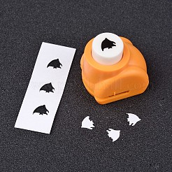 Random Single Color or Random Mixed Color Mini Plastic Craft Paper Punch Sets for Scrapbooking & Paper Crafts&nbsp;LS-AJEW-L051-10