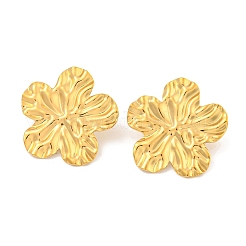 Ion Plating(IP) 304 Stainless Steel Stud Earrings for Women&nbsp;EJEW-A111-06G