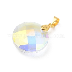 AB Color Plated Glass Pendants&nbsp;PALLOY-JF05674