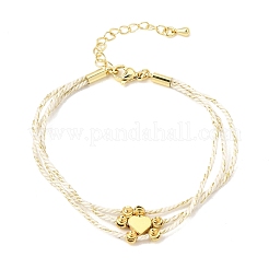 Polyester Multi-Strand Bracelets&nbsp;FB-CBA983F-02G
