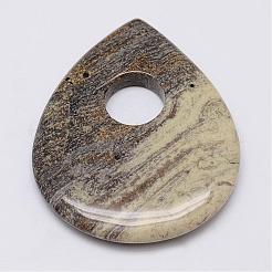 Natural Gemstone Big Pendants&nbsp;G-G647-17