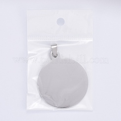 Tarnish Resistant 304 Stainless Steel Pendants&nbsp;STAS-I140-01B-S