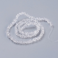 Transparent Glass Beads Strands&nbsp;EGLA-J146-4mm-NB01