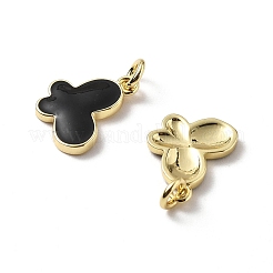 Brass Enamel Charms&nbsp;KK-Z114-20G