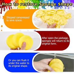 24Pcs Sponge Ink Print Pads&nbsp;AJEW-SP0002-92