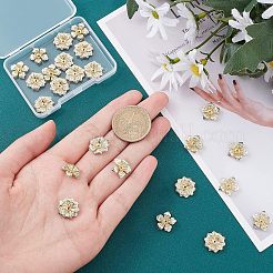 24Pcs 2 Style Brass Beads&nbsp;FIND-FH0004-18