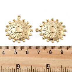 Brass Pendant Cabochon Settings&nbsp;KK-V003-02B
