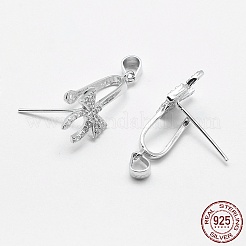 925 Sterling Silver Pendant Bails&nbsp;STER-E050-15S