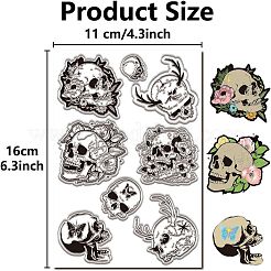 Plastic Stamps&nbsp;DIY-WH20018-0040