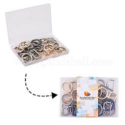 Zinc Alloy Swivel Clasps&nbsp;PALLOY-PH0013-84-RS