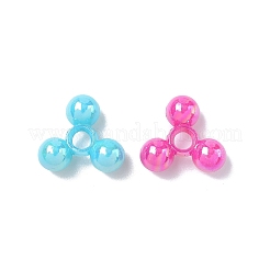 Opaque Plastic Tri Beads for Christmas Ornaments Making&nbsp;SACR-R609-M