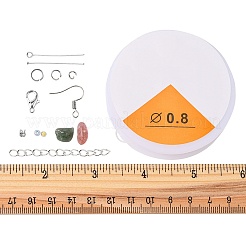 DIY Natural Stone Jewelry Set Making Kit&nbsp;DIY-FS0002-54
