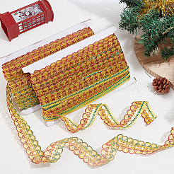 2 Cards 2 Styles Metallic Lace Trim&nbsp;OCOR-FG0001-72