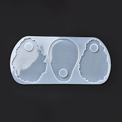 DIY Polygon Pendant Silicone Molds&nbsp;DIY-G051-B01